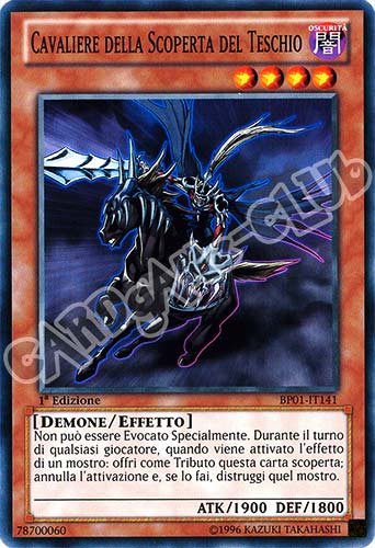 BP01-IT141 Cavaliere della Scoperta del teschio comune 1a Edizione (IT) -NEAR MINT-