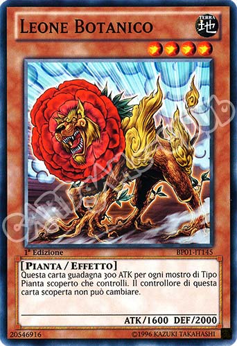 BP01-IT145 Leone Botanico comune 1a Edizione (IT) -NEAR MINT-
