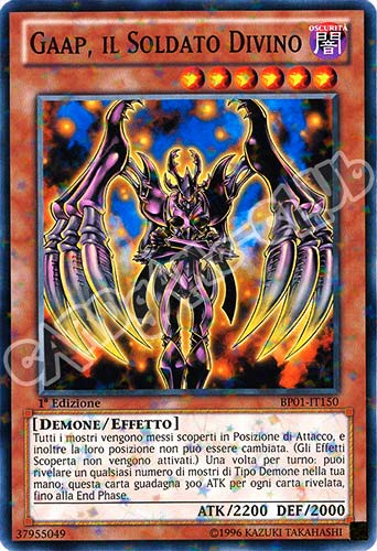 BP01-IT150 Gaap, il Soldato Divino comune starfoil 1a Edizione (IT) -NEAR MINT-
