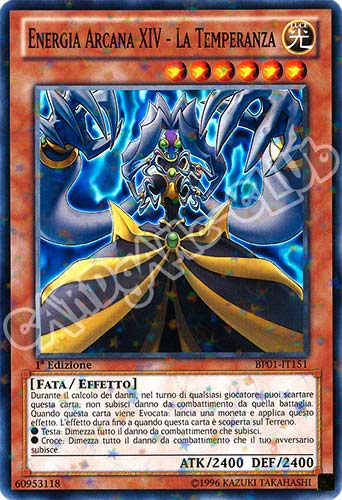 BP01-IT151 Energia Arcana XIV- La Temperanza comune starfoil 1a Edizione (IT) -NEAR MINT-