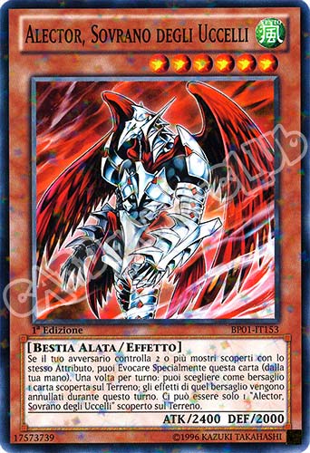 BP01-IT153 Alector, il Sovrano degli Uccelli comune starfoil 1a Edizione (IT) -NEAR MINT-