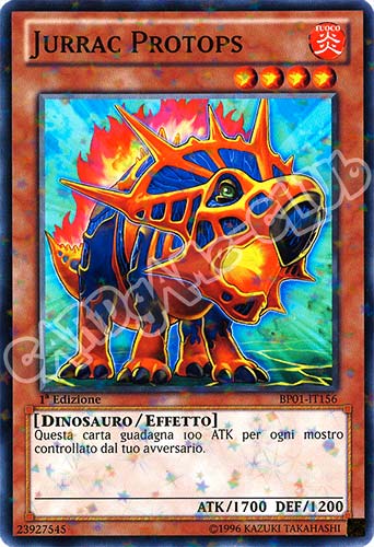 BP01-IT156 Jurrac Protops comune starfoil 1a Edizione (IT) -NEAR MINT-