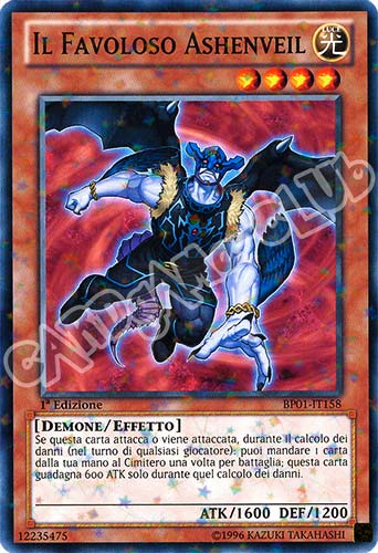 BP01-IT158 Il Favoloso Ashenveil comune starfoil 1a Edizione (IT)  -GOOD-