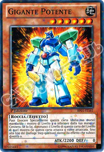 BP01-IT161 Gigante Potente comune starfoil 1a Edizione (IT) -NEAR MINT-