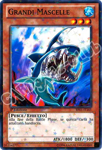 BP01-IT165 Grandi Mascelle comune starfoil 1a Edizione (IT) -NEAR MINT-