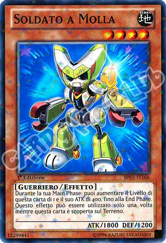BP01-IT166 Soldato a Molla comune starfoil 1a Edizione (IT)  -GOOD-