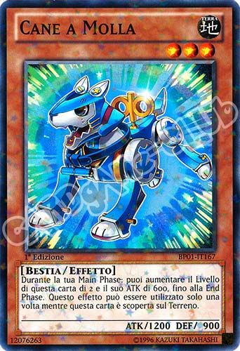 BP01-IT167 Cane a Molla comune starfoil 1a Edizione (IT) -NEAR MINT-