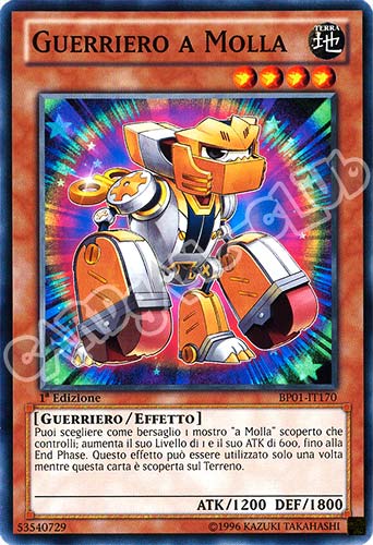 BP01-IT170 Guerriero a Molla comune 1a Edizione (IT) -NEAR MINT-