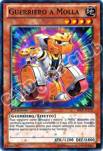 BP01-IT170 Guerriero a Molla comune starfoil 1a Edizione (IT) -NEAR MINT-