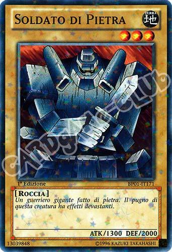 BP01-IT171 Soldato di Pietra comune starfoil 1a Edizione (IT) -NEAR MINT-
