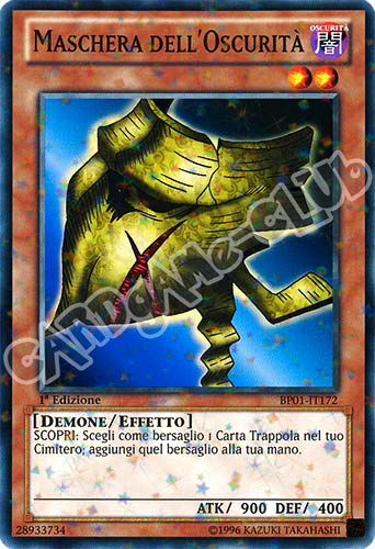 BP01-IT172 Maschera dell'Oscurita' comune starfoil 1a Edizione (IT) -NEAR MINT-