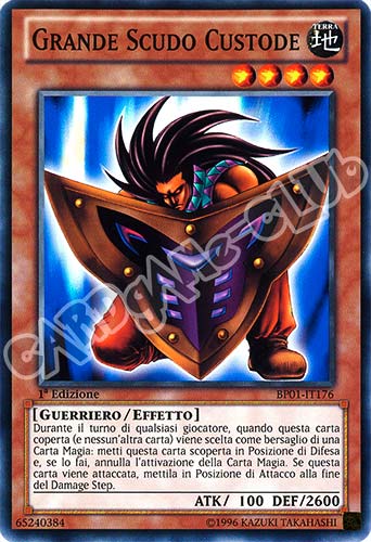 BP01-IT176 Grande Scudo Custode comune 1a Edizione (IT) -NEAR MINT-