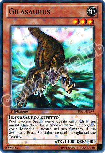 BP01-IT177 Gilasaurus comune starfoil 1a Edizione (IT) -NEAR MINT-