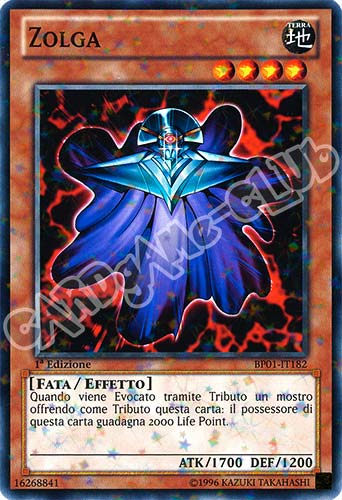 BP01-IT182 Zolga comune starfoil 1a Edizione (IT) -NEAR MINT-