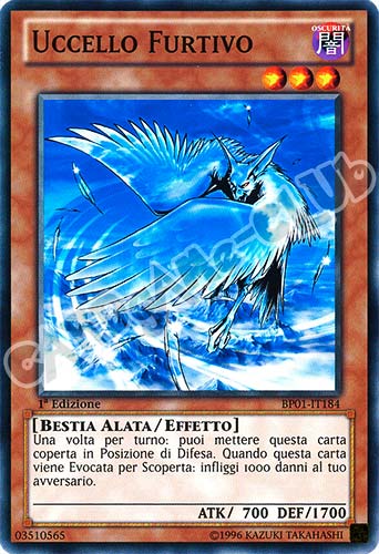 BP01-IT184 Uccello Furtivo comune 1a Edizione (IT) -NEAR MINT-