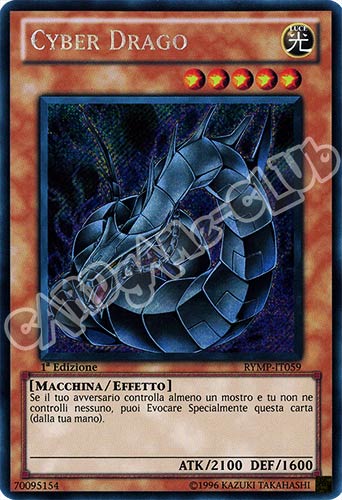 RYMP-IT059 Cyber Drago rara segreta 1a Edizione (IT) -GOOD-