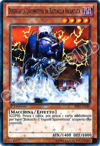 BP01-IT189 Dekoichi la Locomotiva da Battaglia Incantata comune starfoil 1a Edizione (IT) -NEAR MINT-