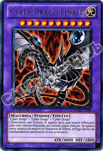 RYMP-IT060 Cyber Drago Finale rara 1a Edizione (IT) -NEAR MINT-