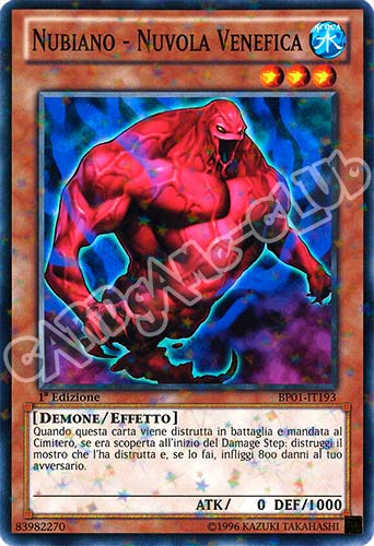 BP01-IT193 Nubiano- Nuvola Venefica comune starfoil 1a Edizione (IT) -NEAR MINT-