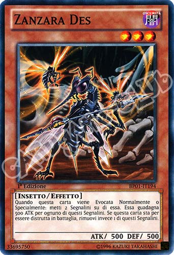 BP01-IT194 Zanzara Des comune 1a Edizione (IT) -NEAR MINT-