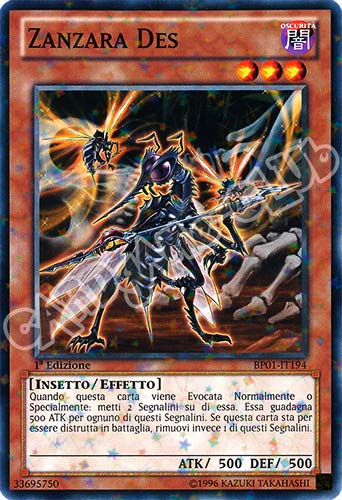 BP01-IT194 Zanzara Des comune starfoil 1a Edizione (IT) -NEAR MINT-