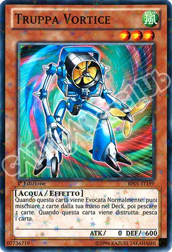 BP01-IT199 Truppa Vortice comune starfoil 1a Edizione (IT) -NEAR MINT-