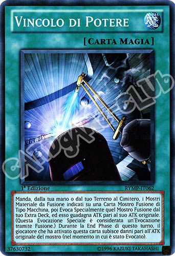 RYMP-IT062 Vincolo di Potere comune 1a Edizione (IT) -GOOD-