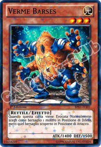 BP01-IT201 Verme Barses comune starfoil 1a Edizione (IT) -NEAR MINT-