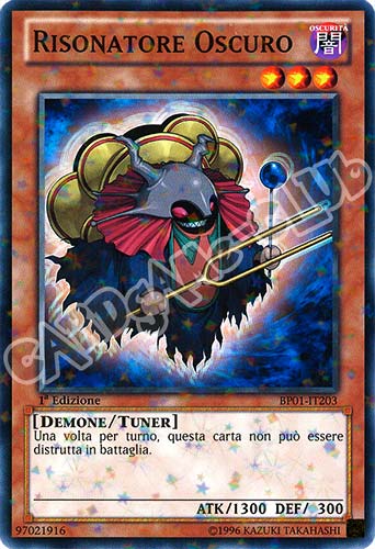 BP01-IT203 Risonatore Oscuro comune starfoil 1a Edizione (IT) -NEAR MINT-