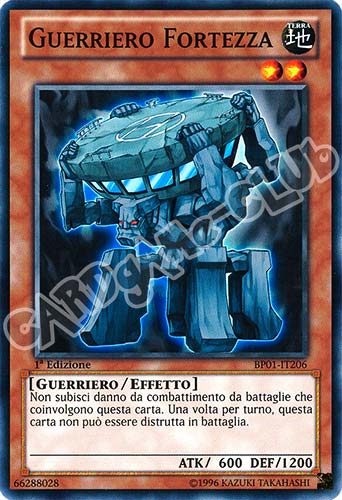 BP01-IT206 Guerriero Fortezza comune 1a Edizione (IT) -NEAR MINT-