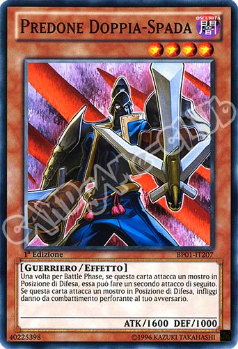 BP01-IT207 Predone Doppia -Spada comune 1a Edizione (IT) -NEAR MINT-