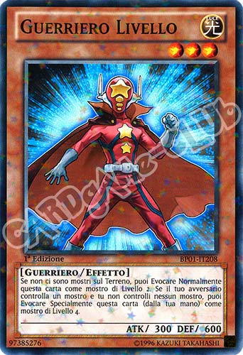 BP01-IT208 Guerriero Livello comune starfoil 1a Edizione (IT) -NEAR MINT-