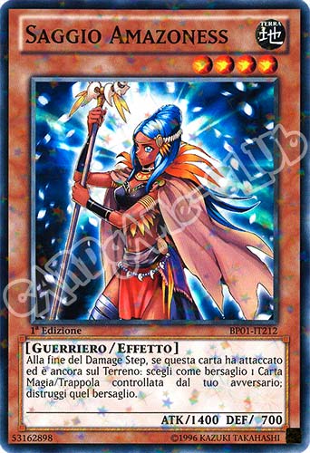 BP01-IT212 Saggio Amazoness comune starfoil 1a Edizione (IT) -NEAR MINT-