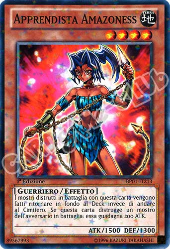 BP01-IT213 Apprendista Amazoness comune starfoil 1a Edizione (IT) -NEAR MINT-