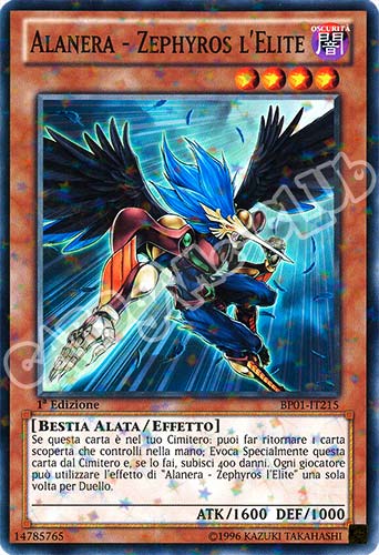 BP01-IT215 Alanera - Zephyros l'Elite comune starfoil 1a Edizione (IT) -NEAR MINT-