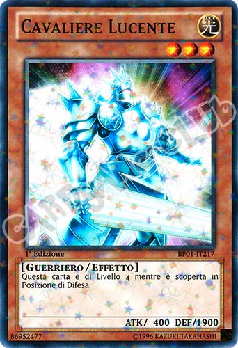 BP01-IT217 Cavaliere Lucente comune starfoil 1a Edizione (IT) -NEAR MINT-