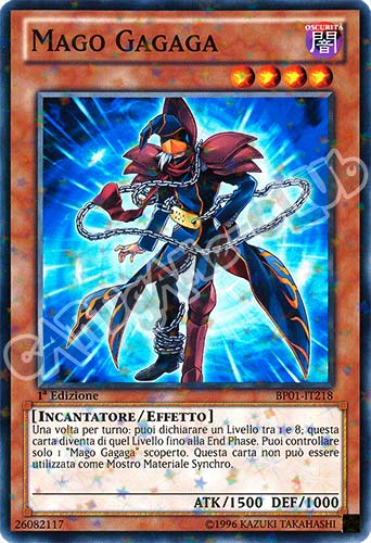 BP01-IT218 Mago Gagaga comune starfoil 1a Edizione (IT) -NEAR MINT-