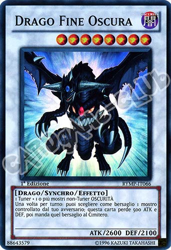 RYMP-IT066 Drago Fine Oscura super rara 1a Edizione (IT) -NEAR MINT-