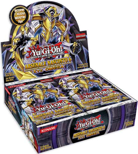 Arsenale Nascosto 6: Xyz Omega 1a edizione display 24 buste