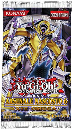 Arsenale Nascosto 6: Xyz Omega 1a edizione busta 5 carte