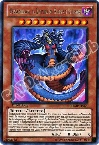 RYMP-IT068 Vennominaga, la Divinita' dei Serpenti Velenosi rara 1a Edizione (IT) -NEAR MINT-