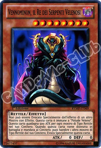 RYMP-IT069 Vennominon, il Re dei serpenti Velenosi comune 1a Edizione (IT) -NEAR MINT-