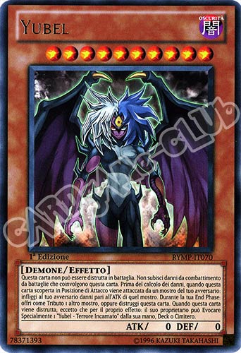 RYMP-IT070 Yubel rara 1a Edizione (IT) -NEAR MINT-