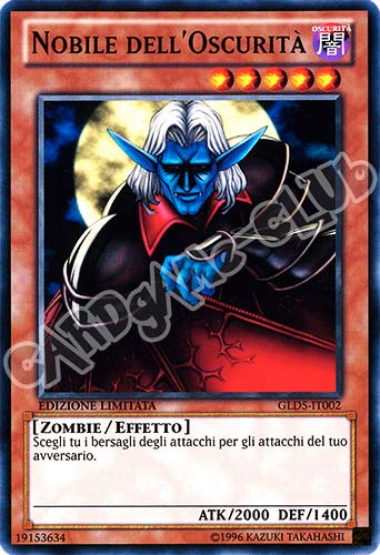 GLD5-IT002 Nobile dell'Oscurita' comune Edizione Limitata (IT) -NEAR MINT-