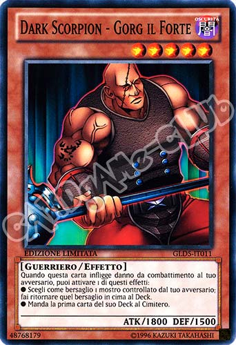 GLD5-IT011 Dark Scorpion - Gorg il Forte comune Edizione Limitata (IT) -NEAR MINT-