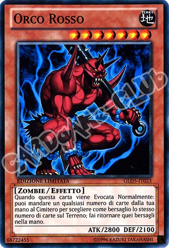 GLD5-IT023 Orco Rosso comune Edizione Limitata (IT) -NEAR MINT-