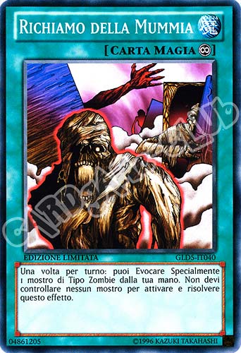 GLD5-IT040 Richiamo della Mummia comune Edizione Limitata (IT) -NEAR MINT-