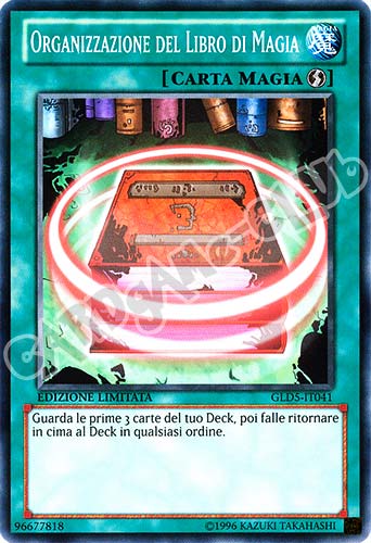 GLD5-IT041 Organizzazione del Libro di Magia comune Edizione Limitata (IT) -NEAR MINT-