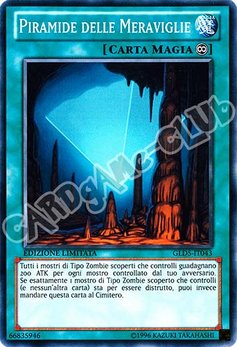 GLD5-IT043 Piramide delle Meraviglie comune Edizione Limitata (IT) -NEAR MINT-