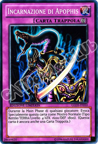 GLD5-IT050 Incarnazione di Apophis comune Edizione Limitata (IT) -NEAR MINT-